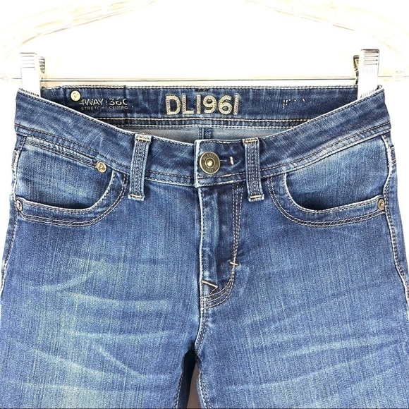 Dl1961 jennifer high-Rise boot raw hems size 25 - Picture 3 of 11